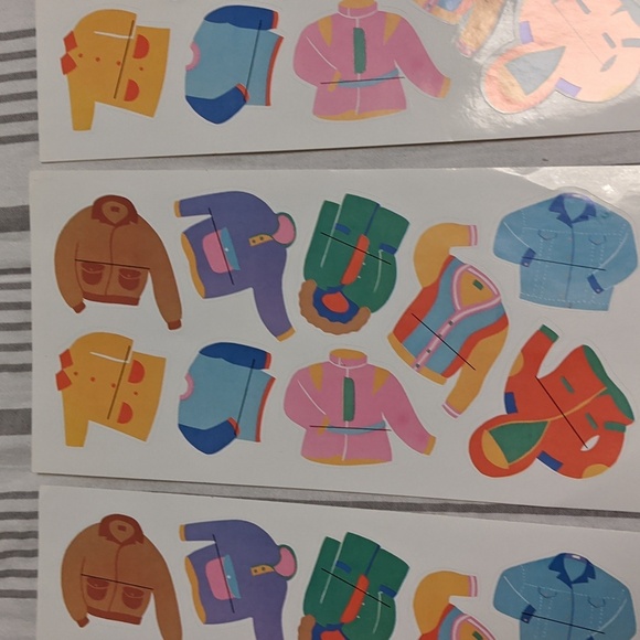 VTG CURRENT School Classroom Labels Stickers Cubby Coat Hooks Name Tags Teachers - Picture 2 of 3